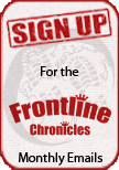 Sign up for the free Frontline Chronicles monthly newsletter.